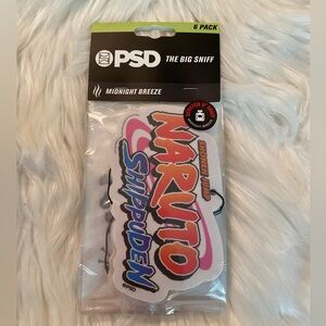PSD The Big Sniff Naruto Shippuden multi purpose air fresheners 6pk